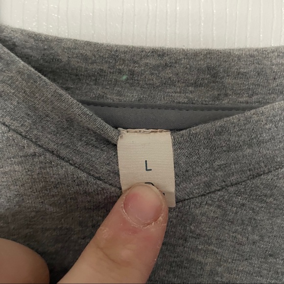 Grey Lululemon crew neck Sweater - Picture 4 of 6